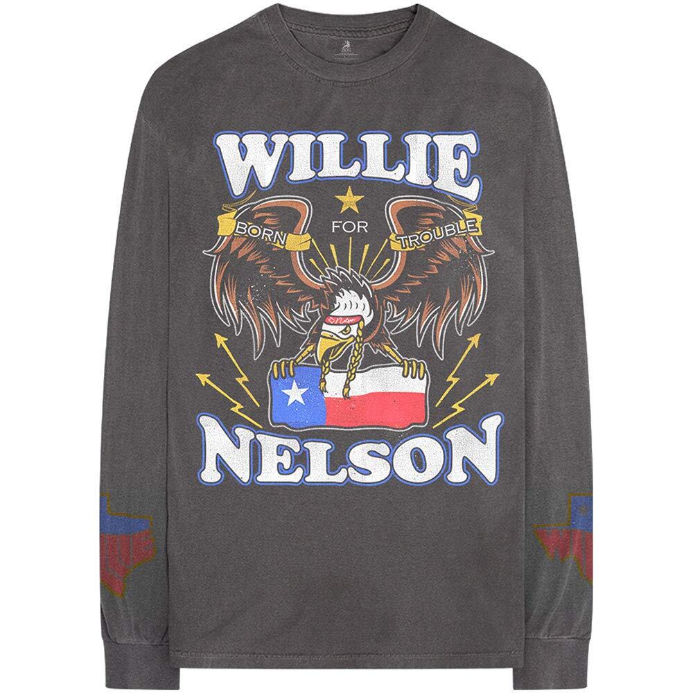 Abbigliamento Willie Nelson: Texan Pride (Arm Print) (Maglia Manica Lunga Unisex