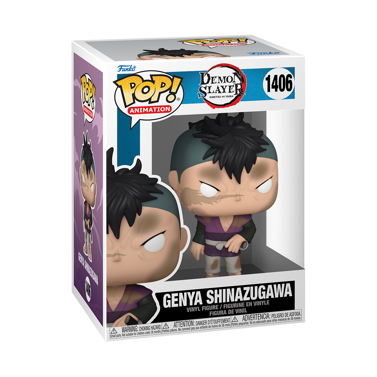 7024786 Merchandising Demon Slayer: Funko Pop! Animation - Genya (Vinyl Figure 1