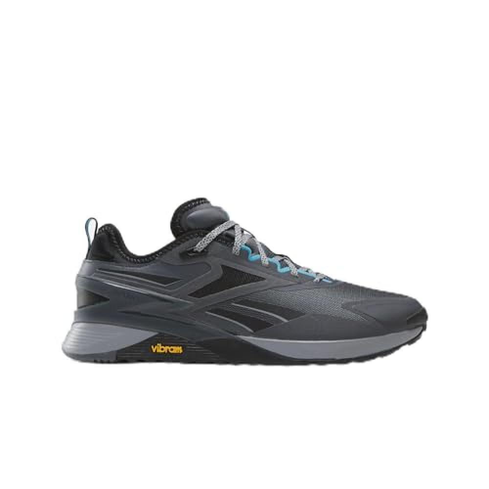 (TG. 41 EU) Reebok Nano X3 Adventure, Sneaker Unisex-Adulto, PURGRY/CBLACK/BOLCY