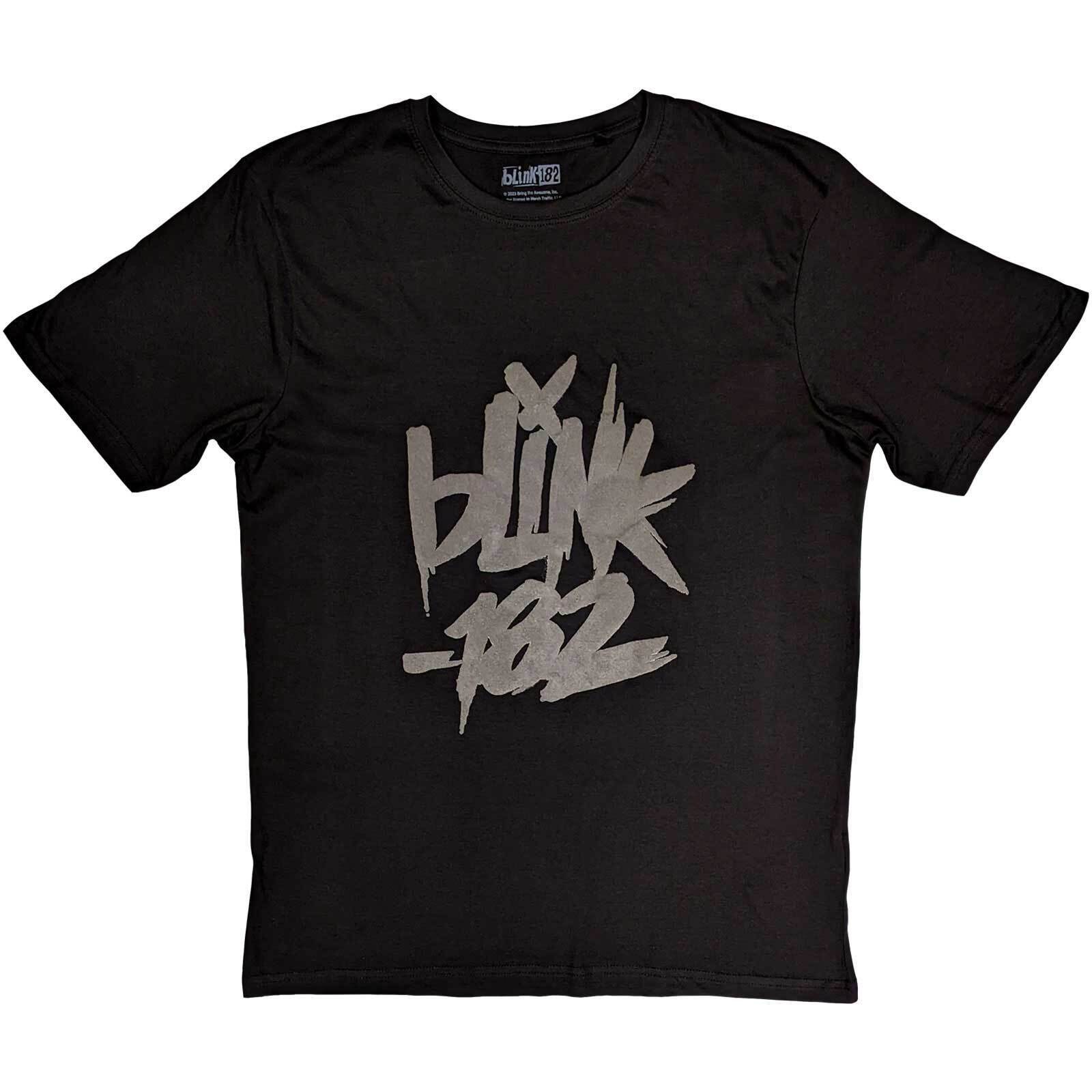T-shirt - Blink 182 - Neon Hi-build Band Logo (large)