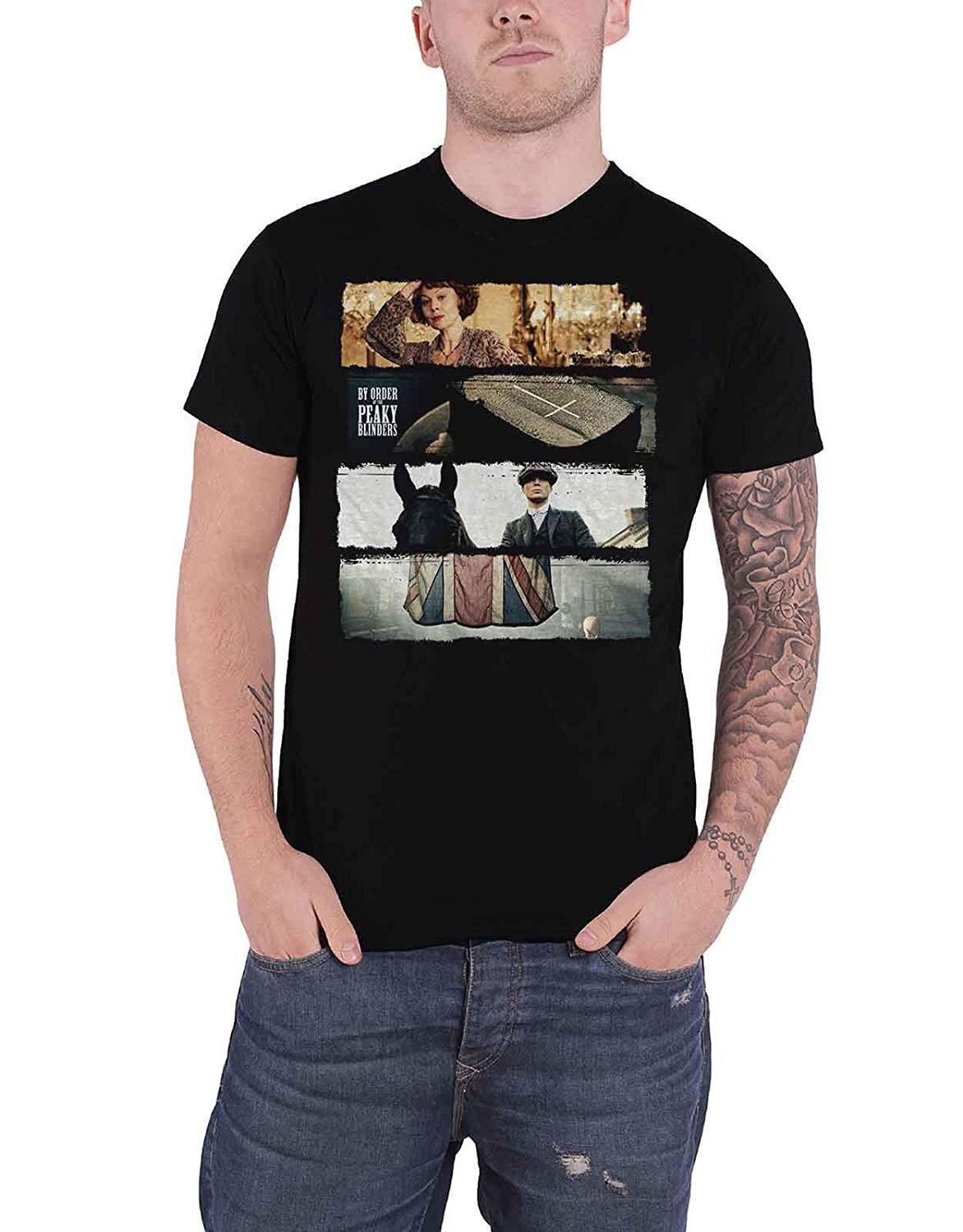 Abbigliamento Peaky Blinders: Slices (T-Shirt Unisex Tg. S)