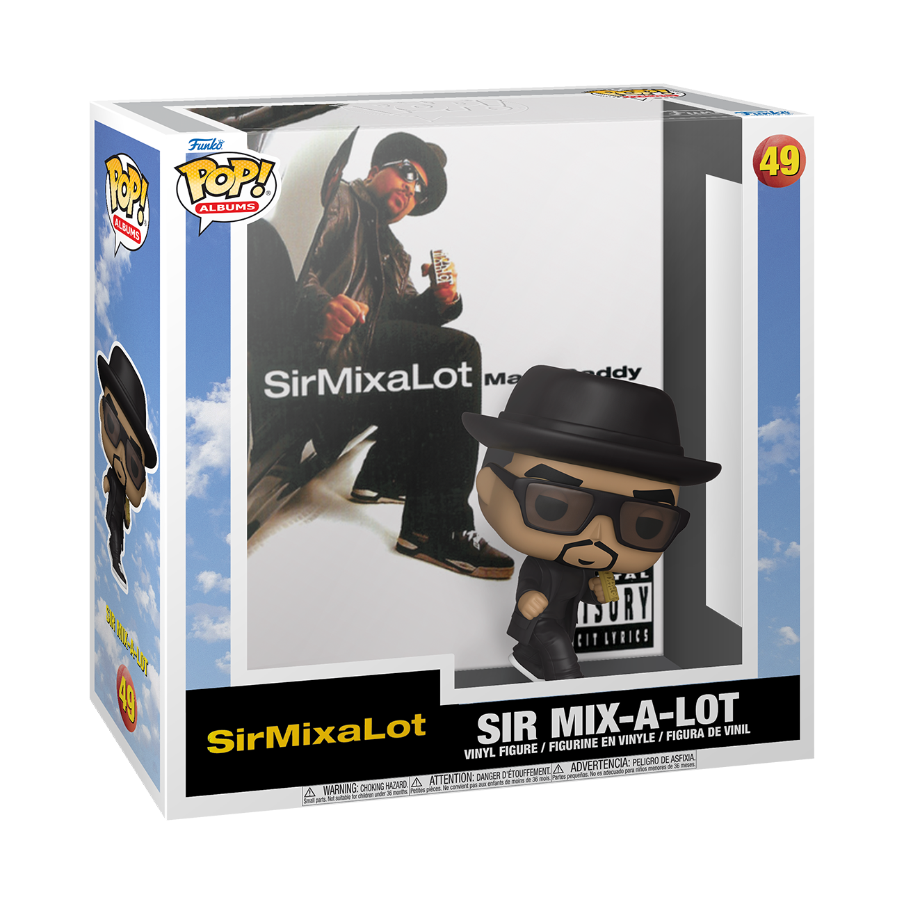 7024787 Merchandising Sir Mix-A-Lot: Funko Pop! Rocks - Mack Daddy (Vinyl Figure
