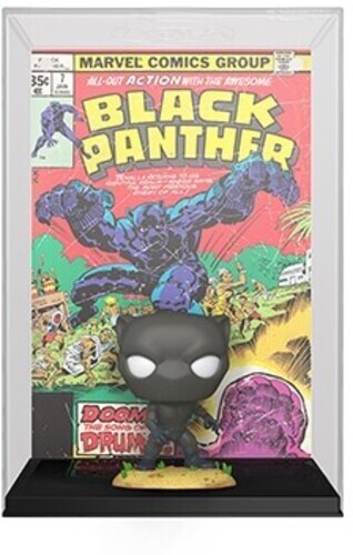 7024787 Merchandising Marvel: Funko Pop! Comic Covers - Black Panther (Vinyl Fig