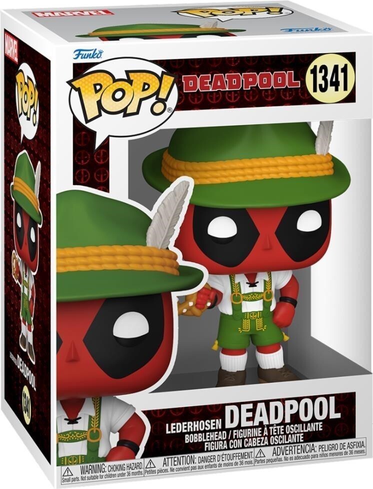 7040741 Merchandising Marvel: Funko Pop! - Deadpool - Lederhosen Deadpool (Vinyl