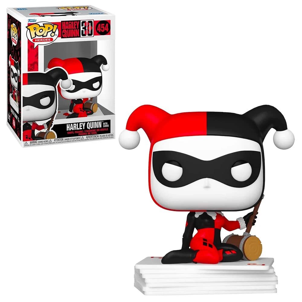 7044847 Merchandising Dc Comics: Funko Pop! Heroes - Harley Quinn W/Cards (Vinyl