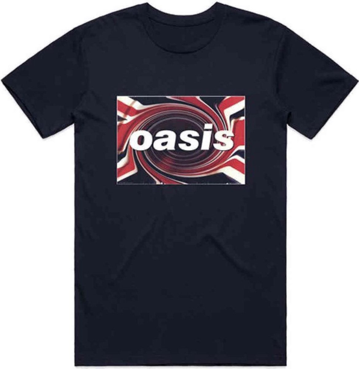 Abbigliamento Oasis: Union Jack (T-Shirt Unisex Tg. M)