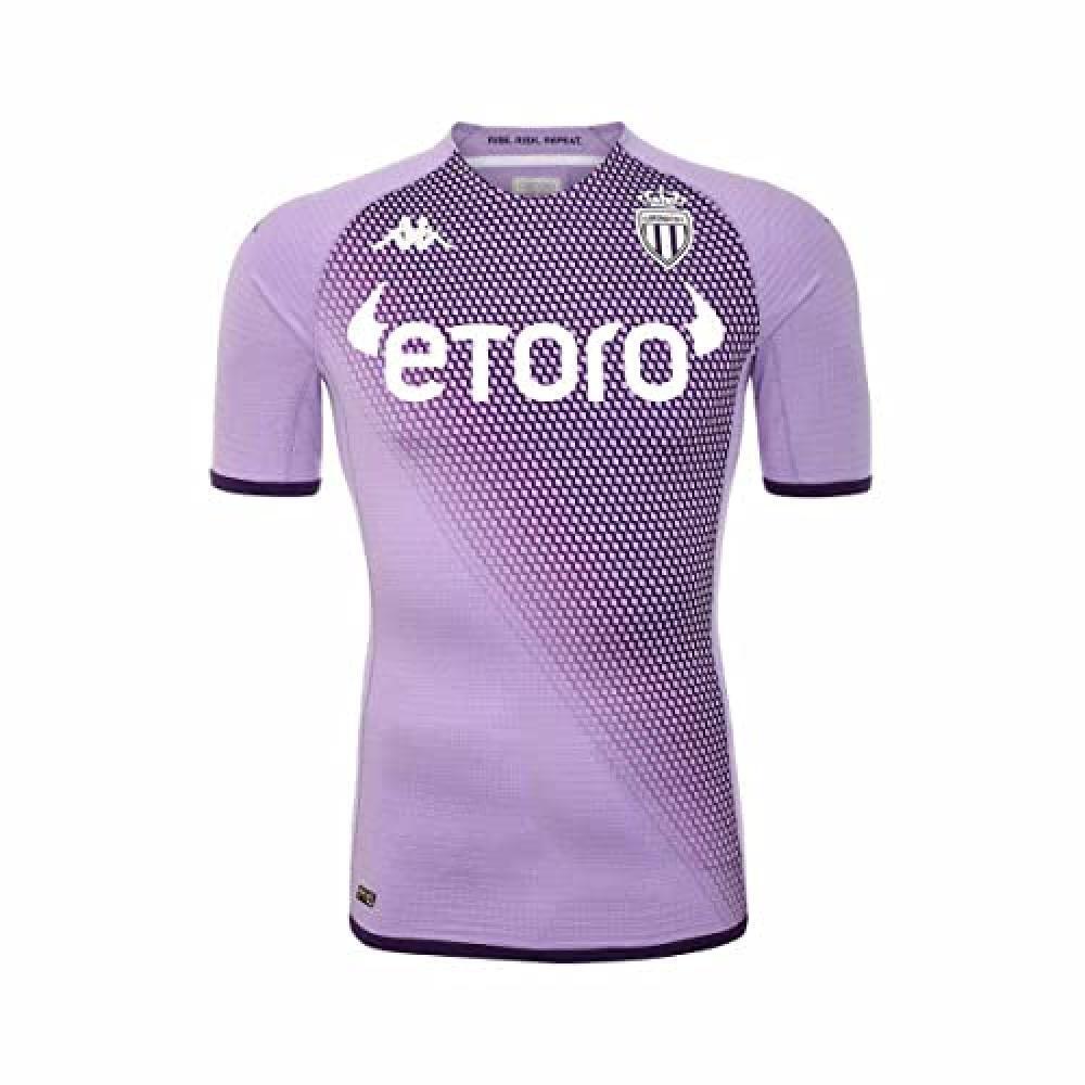 (TG. 3XL) Monaco Stagione 2022/23 Terza Divisa Ufficiale Maglia Unisex - NUOVO