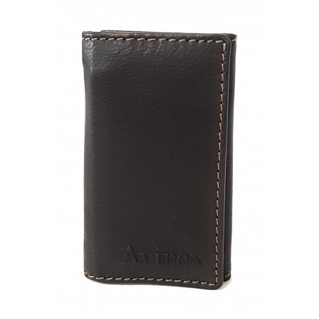 Portachiavi  Uomo in pelle  Avirex Linea "Austin" Marrone