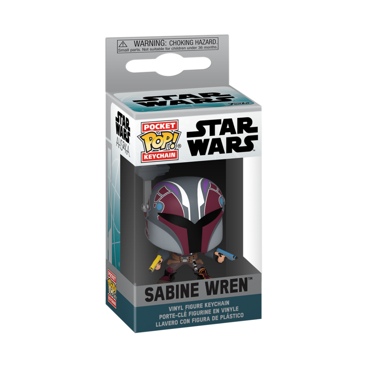 7024786 Merchandising Star Wars: Funko Pop! Keychain - Ahsoka - Sabine Wren