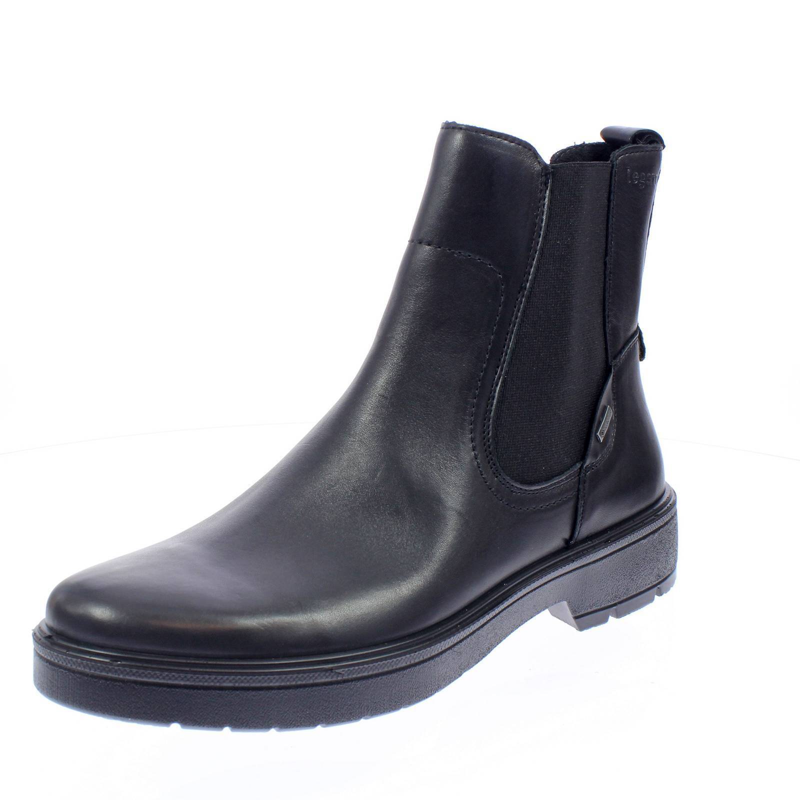 Legero Mystic - Chelsea Boots Nappa In Goretex Nero - Taglia 3.5 [3.5 US Scarpe