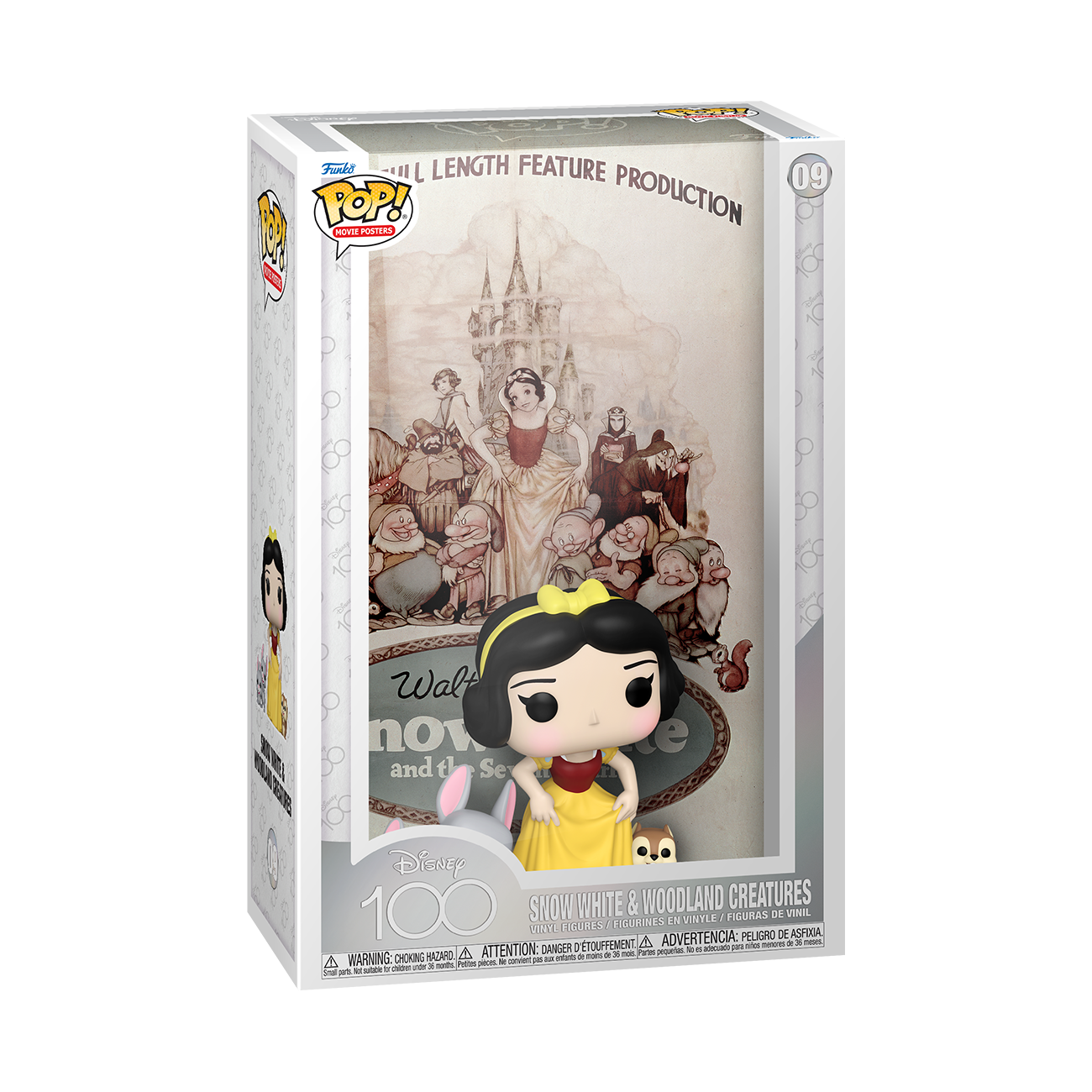 7024787 Merchandising Disney: Funko Pop! Movie Posters - 100 - Snow White & Wood