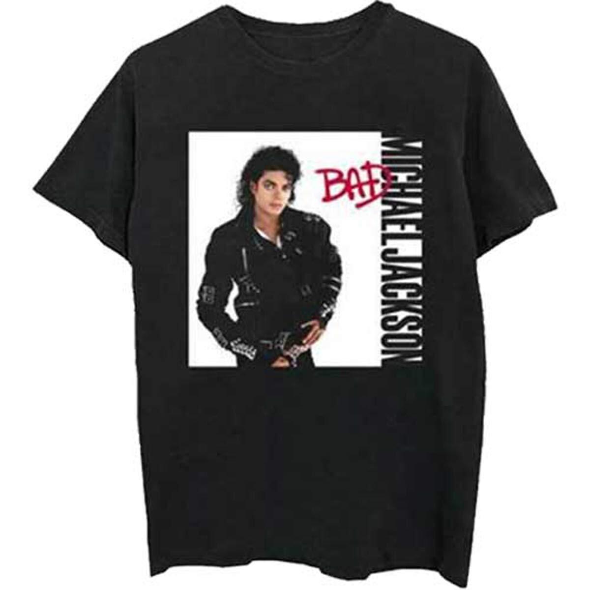 Abbigliamento Michael Jackson: Bad (T-Shirt Unisex Tg. L)