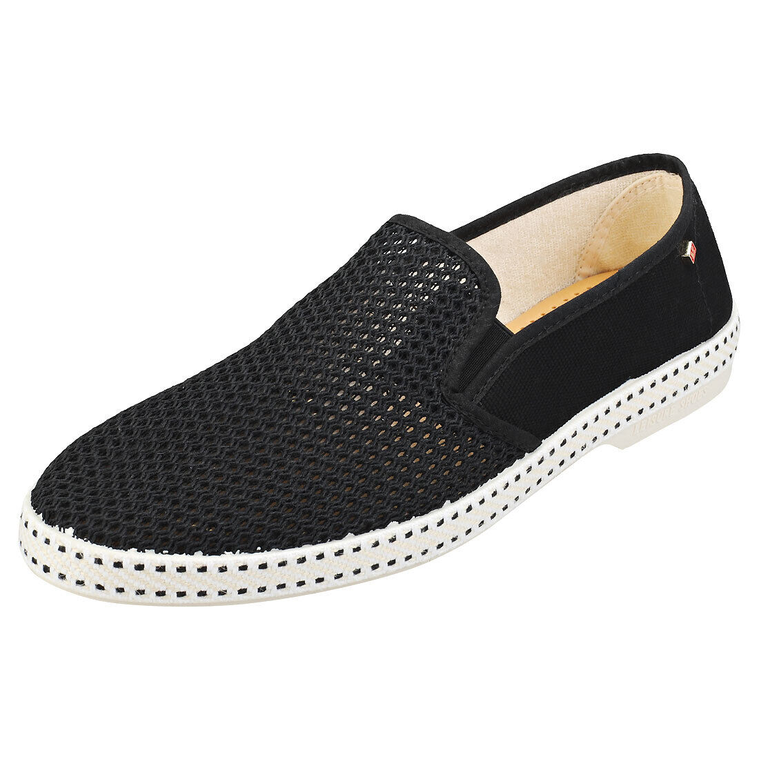 Rivieras Classic Uomo Black Scarpe Espadrilles - 46 EU