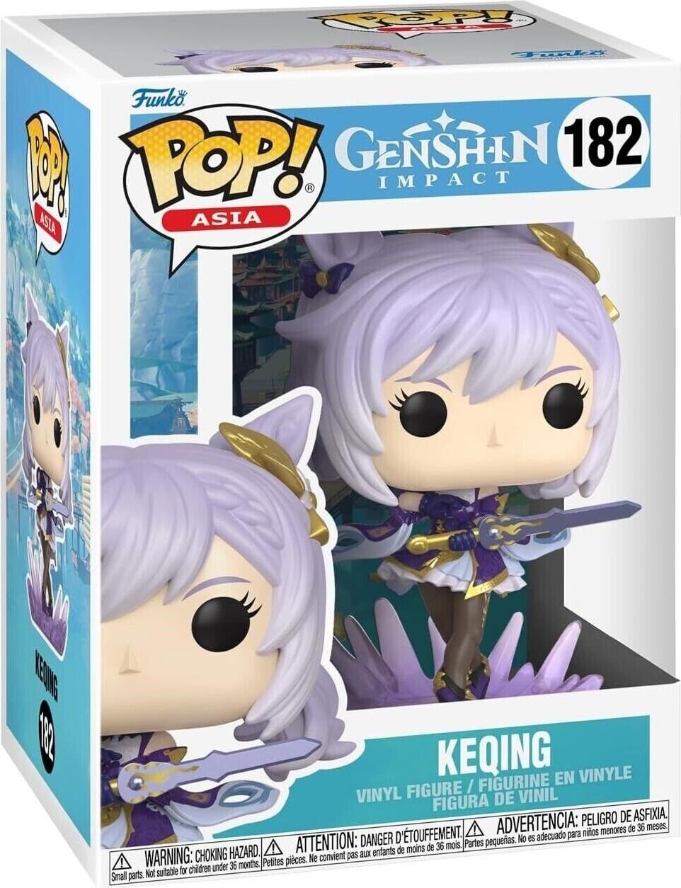 7024788 Merchandising Genshin Impact S2: Funko Pop! Games - Keqing (Vinyl Figure