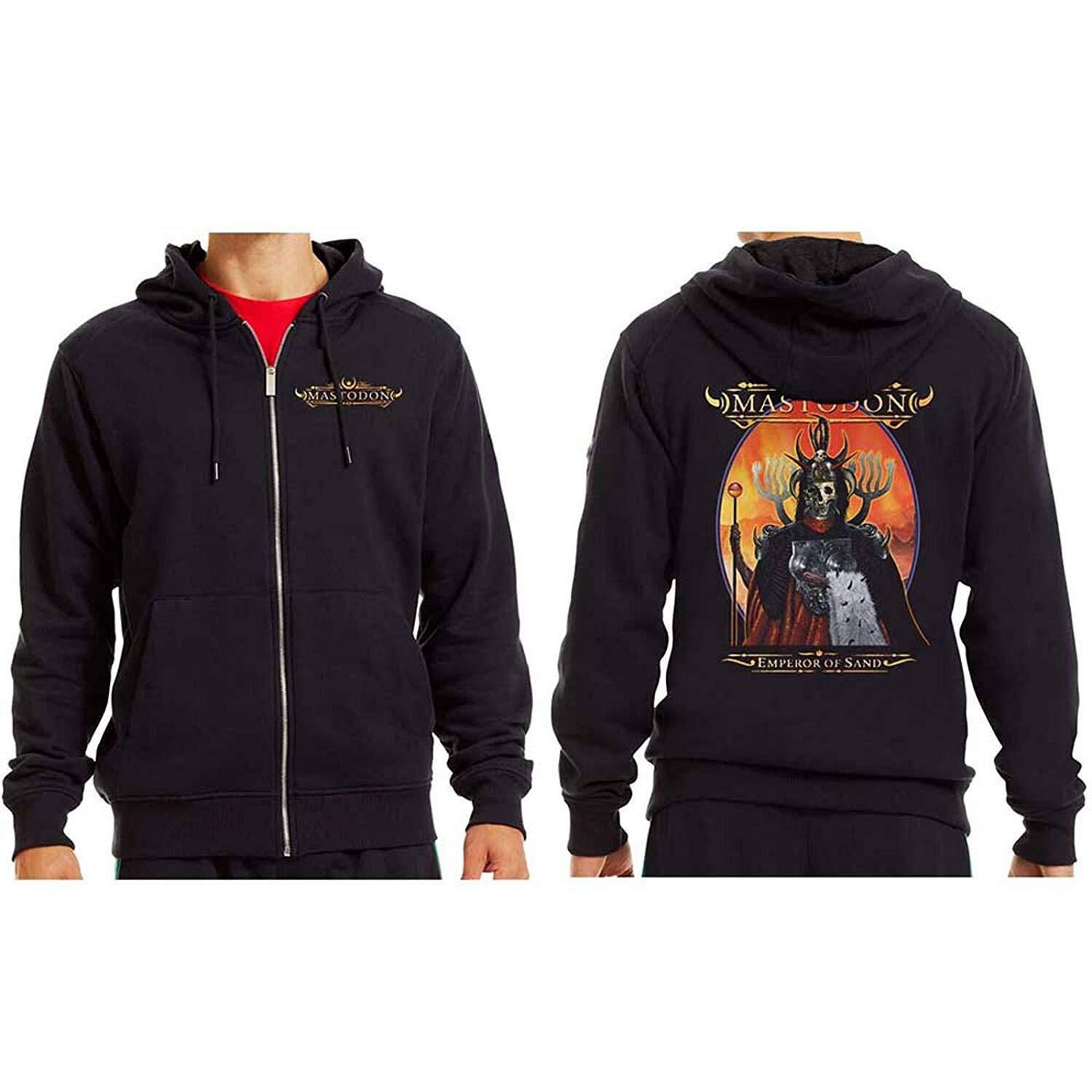 Abbigliamento Mastodon: Zipped Emperor Of Sand (Ex Tour) (Felpa Con Cappuccio Un