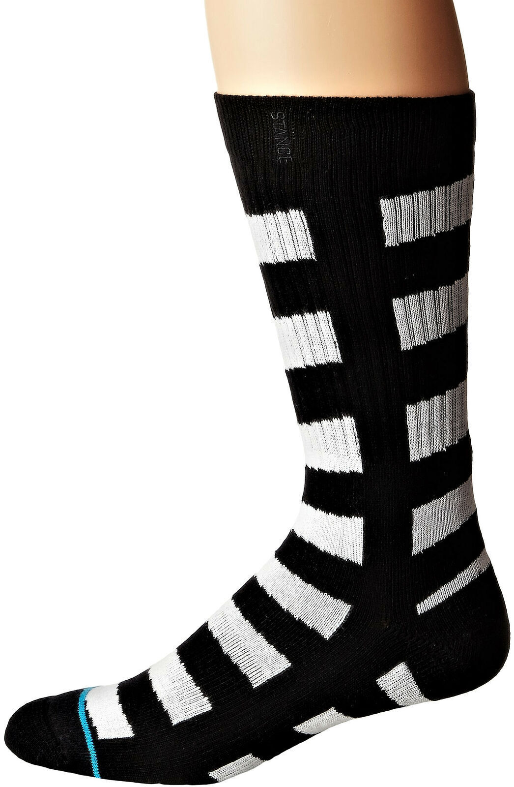 Calze STANCE ALERTA-L-XL Uomo calze combed cotton Nero e bianco