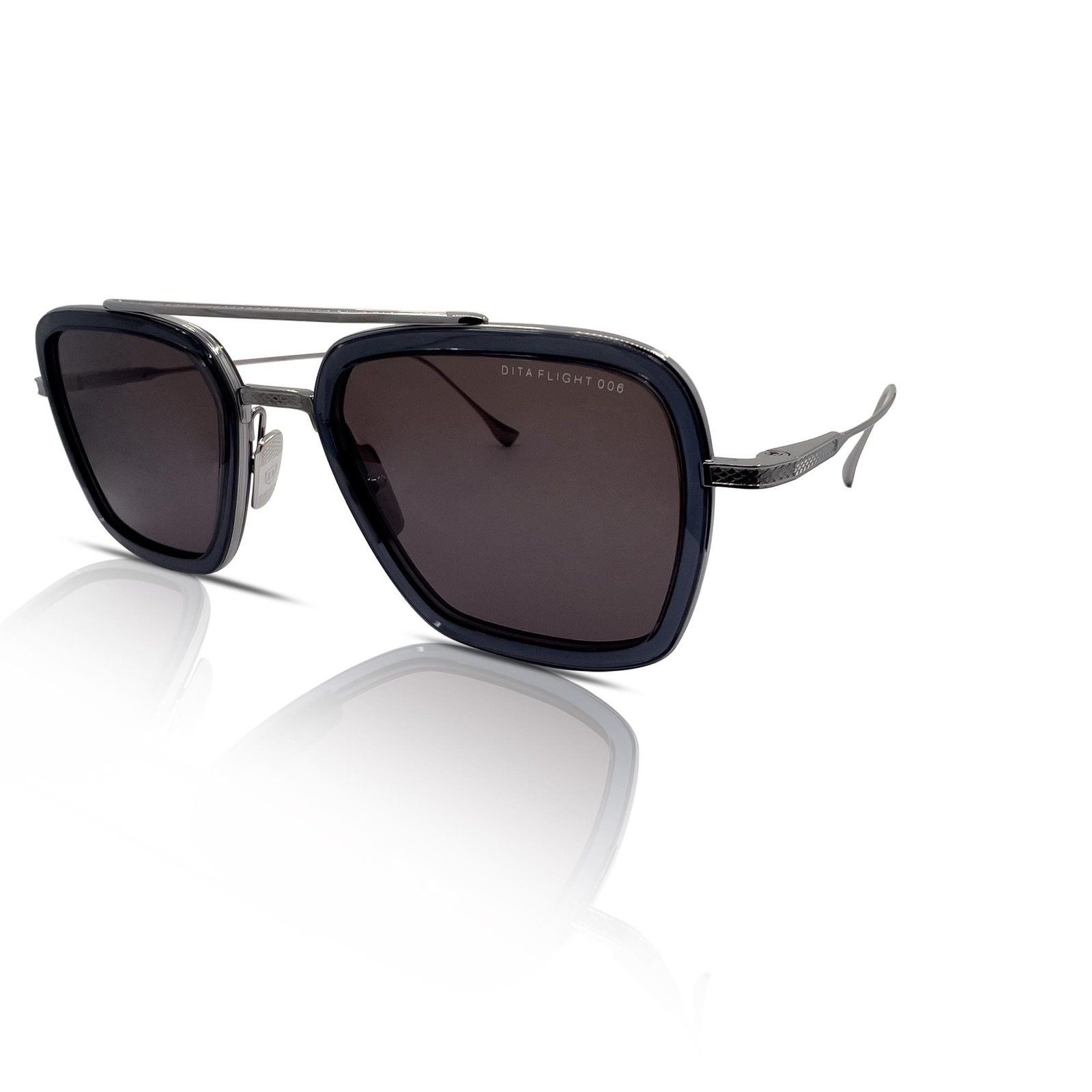 Dita Sole Flight.006 7806-G-SMK-PLD-52-Z Grigio Fumo Cristallo/Nero 52mm