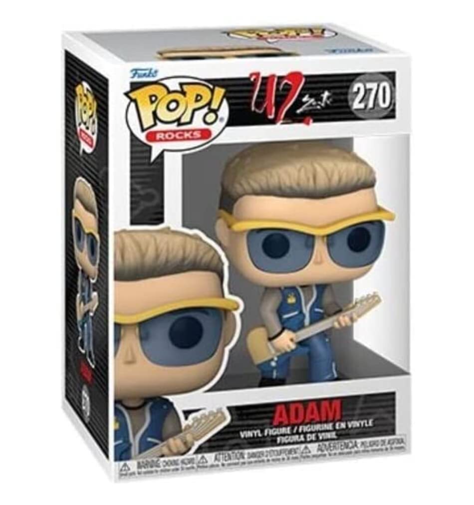 Funko POP! Rocks: U2 - ZooTV - Adam Clayton - Collectable Vinyl Figure - Gift Id