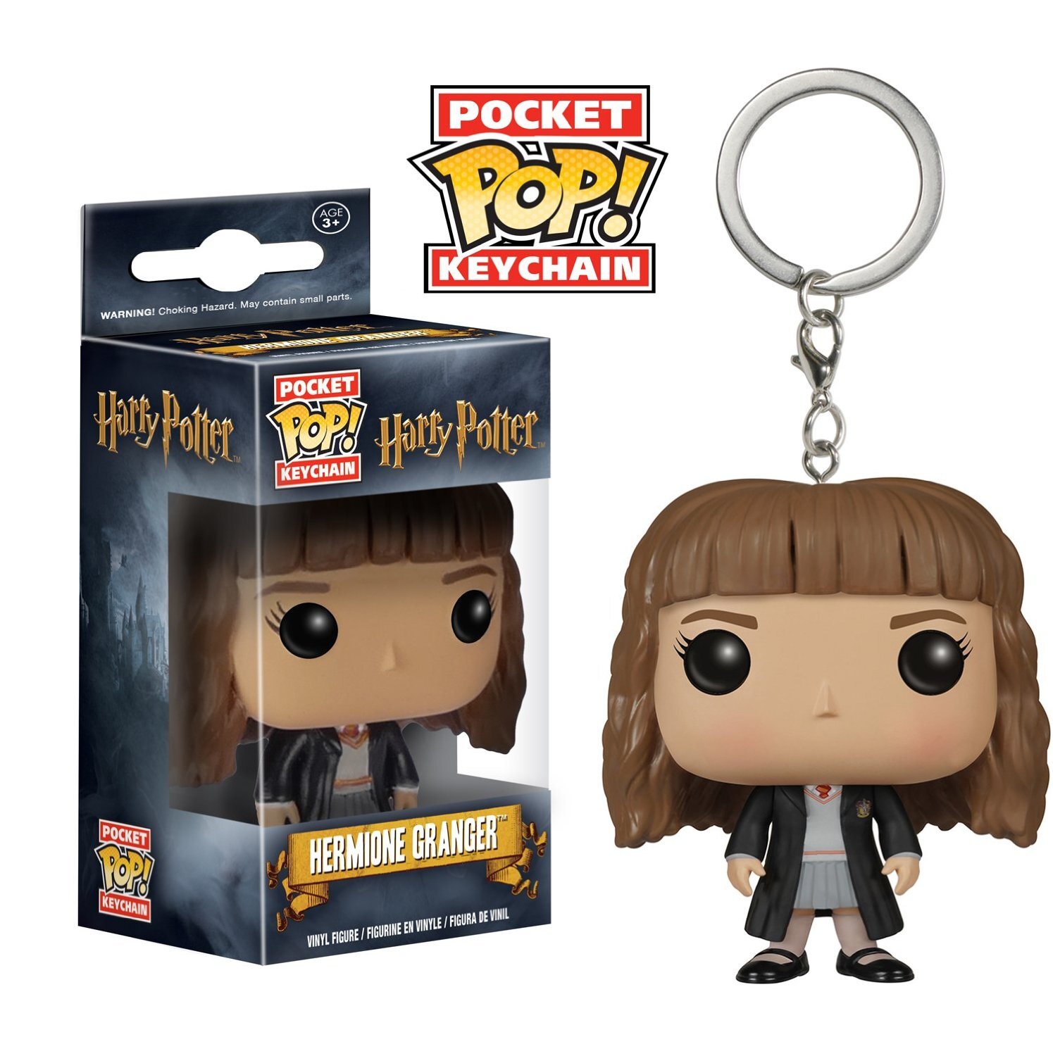 7039997 Merchandising Harry Potter: Funko Pop! Pocket Keychain - Hermione Grange