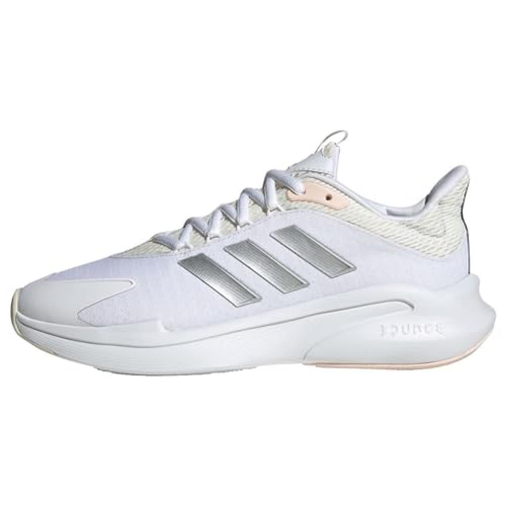 (TG. 40 EU) adidas AlphaEdge + Shoes, Sneakers Donna, Ftwr White Silver Met Wond