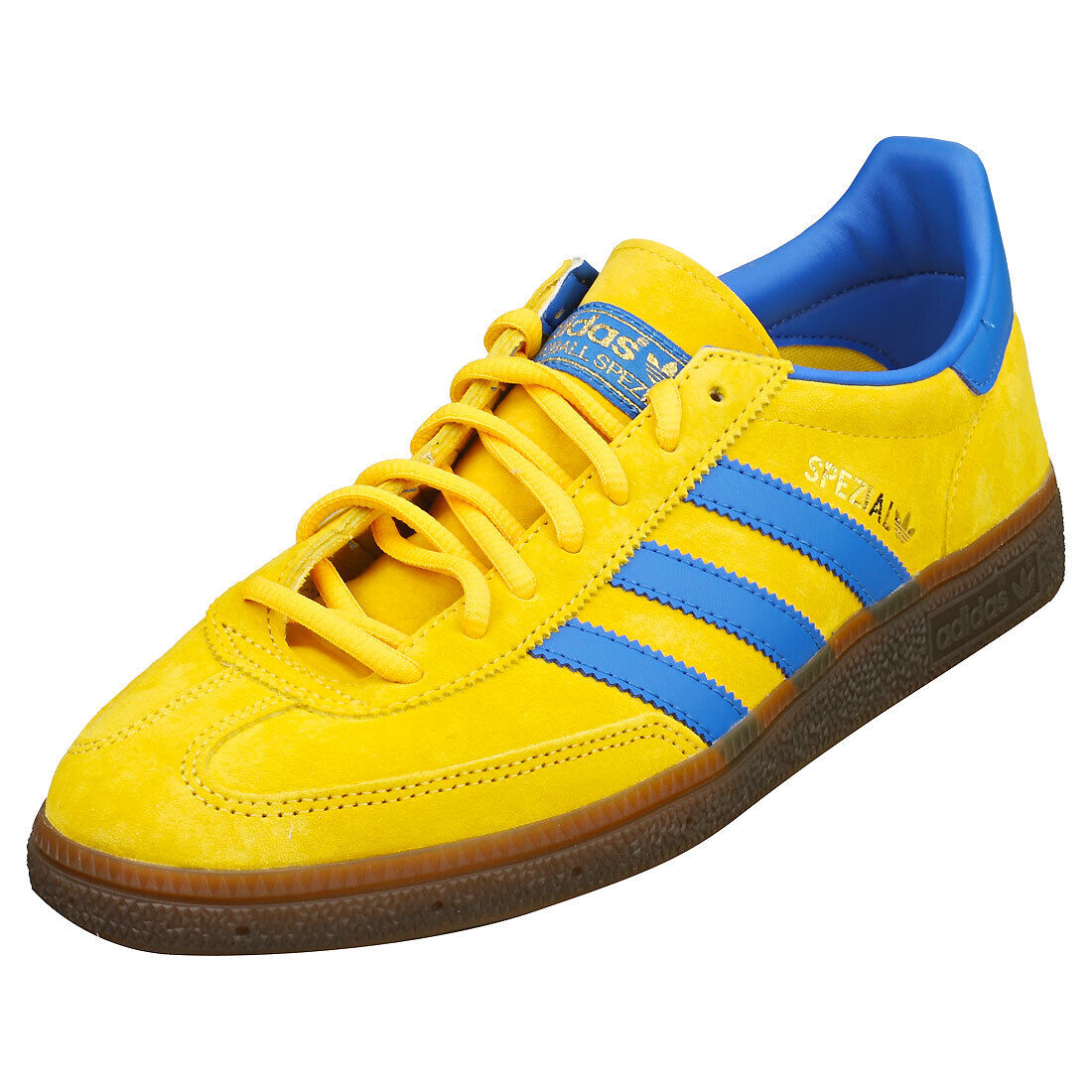 adidas Handball Spezial Uomo Yellow Blue Formatori Casuale - 44 EU