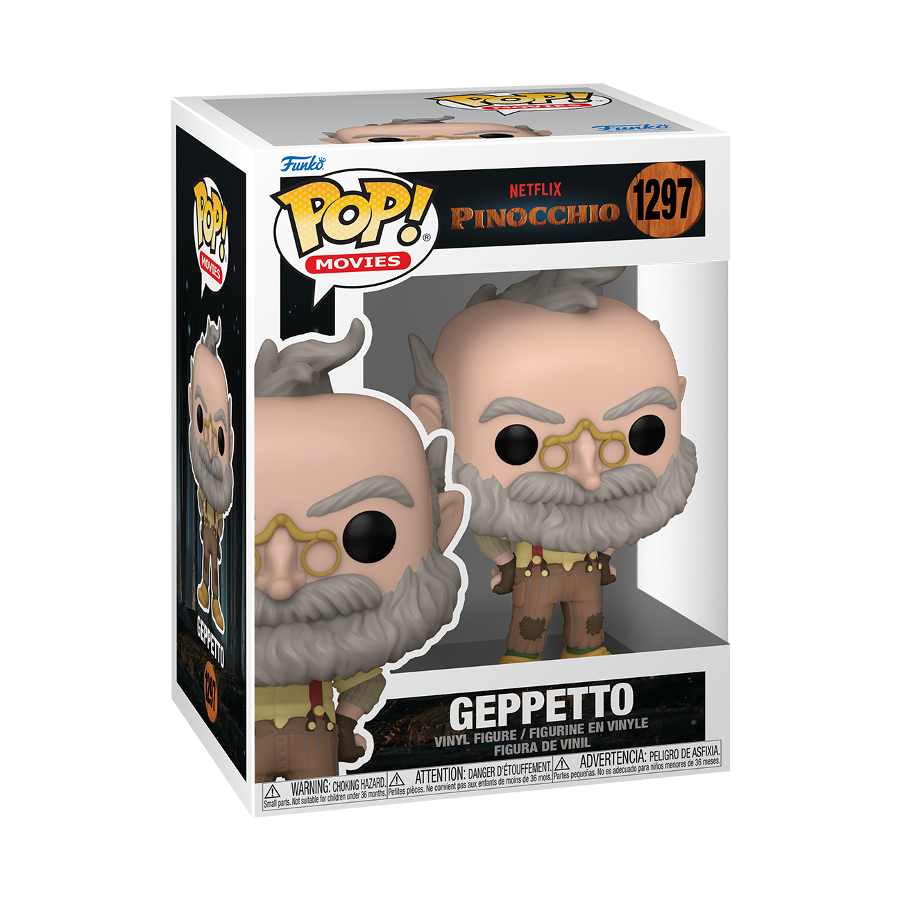 7024787 Merchandising Disney: Funko Pop! Movies - Pinocchio - Geppetto (Vinyl Fi