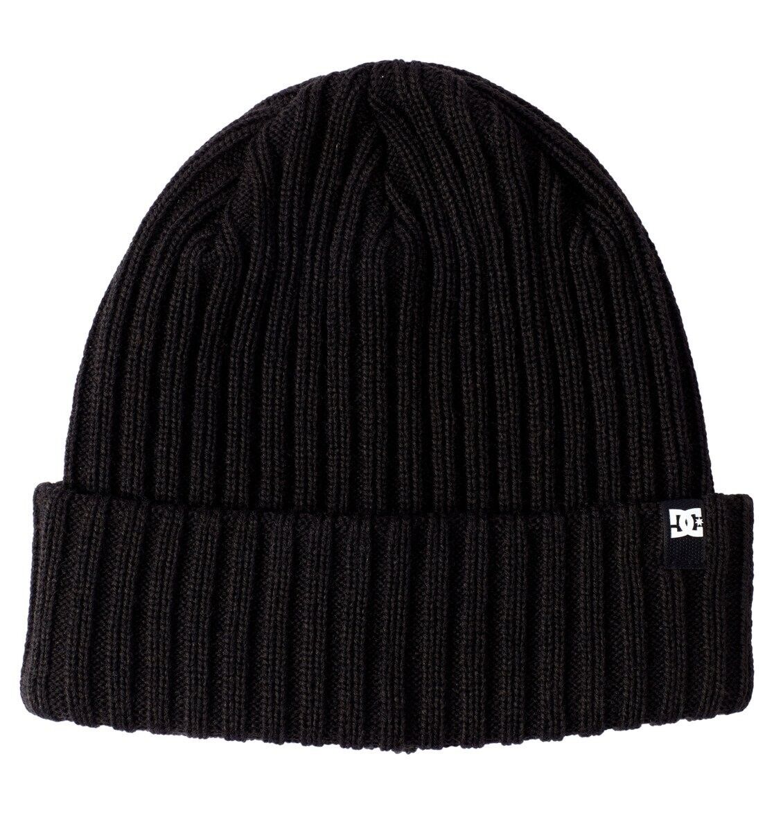 Dc Shoes FISH N DESTROY 2 CUFF BEANIE Cappello Nero Adulti ADYHA04076 KVJ0