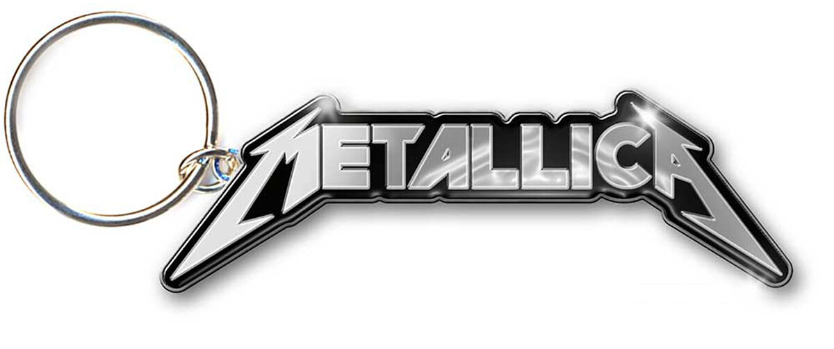 Metallica Logo James Hetfield Lars Ulrich portachiavi con licenza