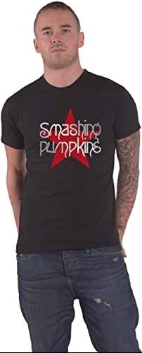 Abbigliamento Smashing Pumpkins: Star Logo (T-Shirt Unisex Tg. L)
