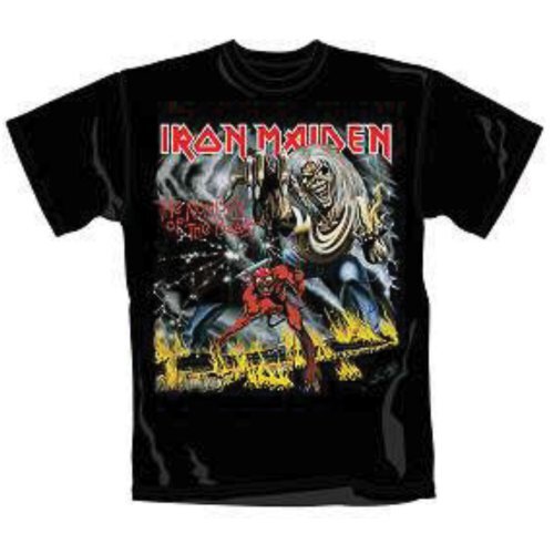 Abbigliamento Iron Maiden: Number Of The Beast Black (T-Shirt Unisex Tg. XL)