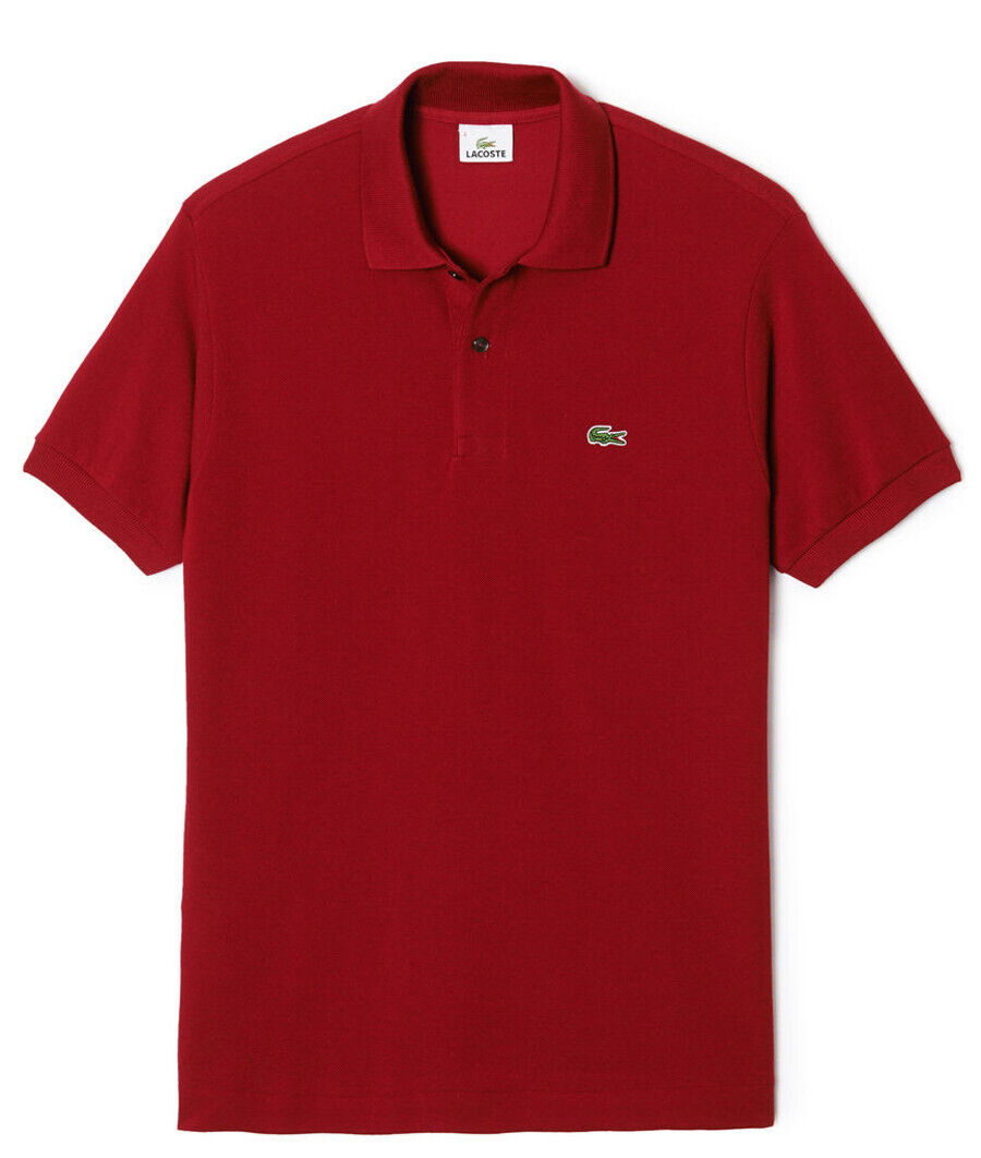 Polo Lacoste L.12.12 in petit piqué colore Bordeaux 476