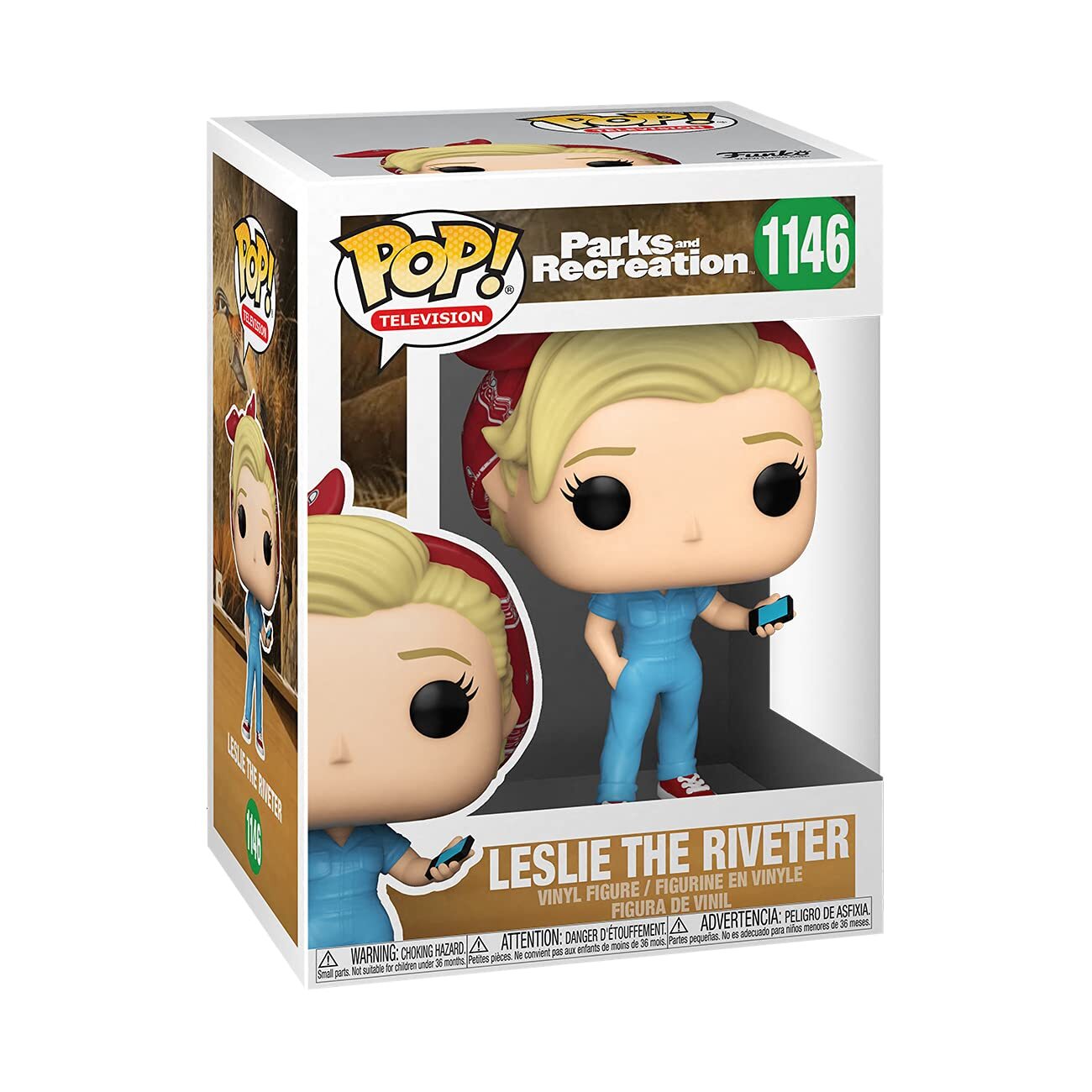 7024787 Merchandising Parks & Recreation: Funko Pop! Television - Leslie The Riv