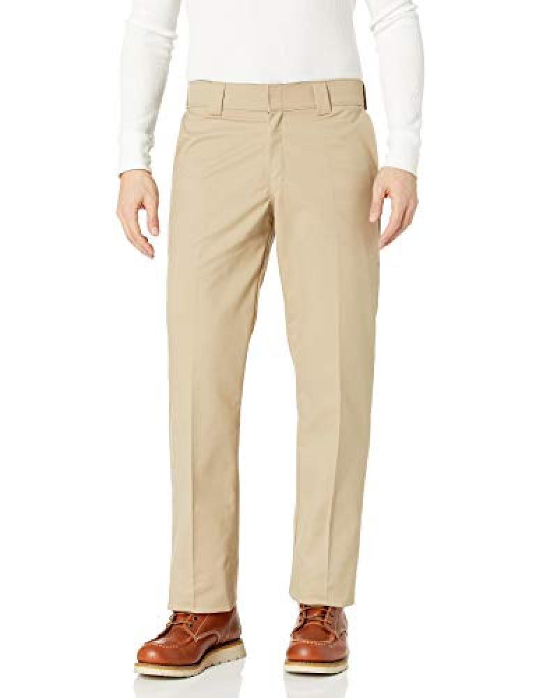 (TG. 34W / 32L) Dickies Pantaloni da Lavoro con Vita Attiva Regular Fit, Sabbia