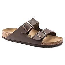 Birkenstock arizona 51703 dark brown ciabatta due fibbie regolabili plantare ana