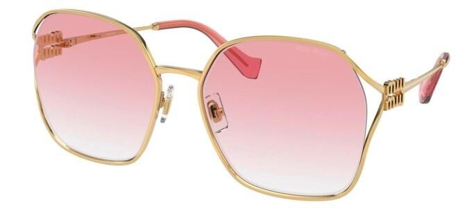 OCCHIALE DA SOLE SUNGLASSES MIUMIU 0MU 52WS Colore 5AK06S GOLD CALIBRO 60