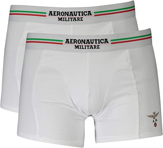 2 Boxer uomo Aereonautica Militare art SCOBX001J508 colore e misura a scelta