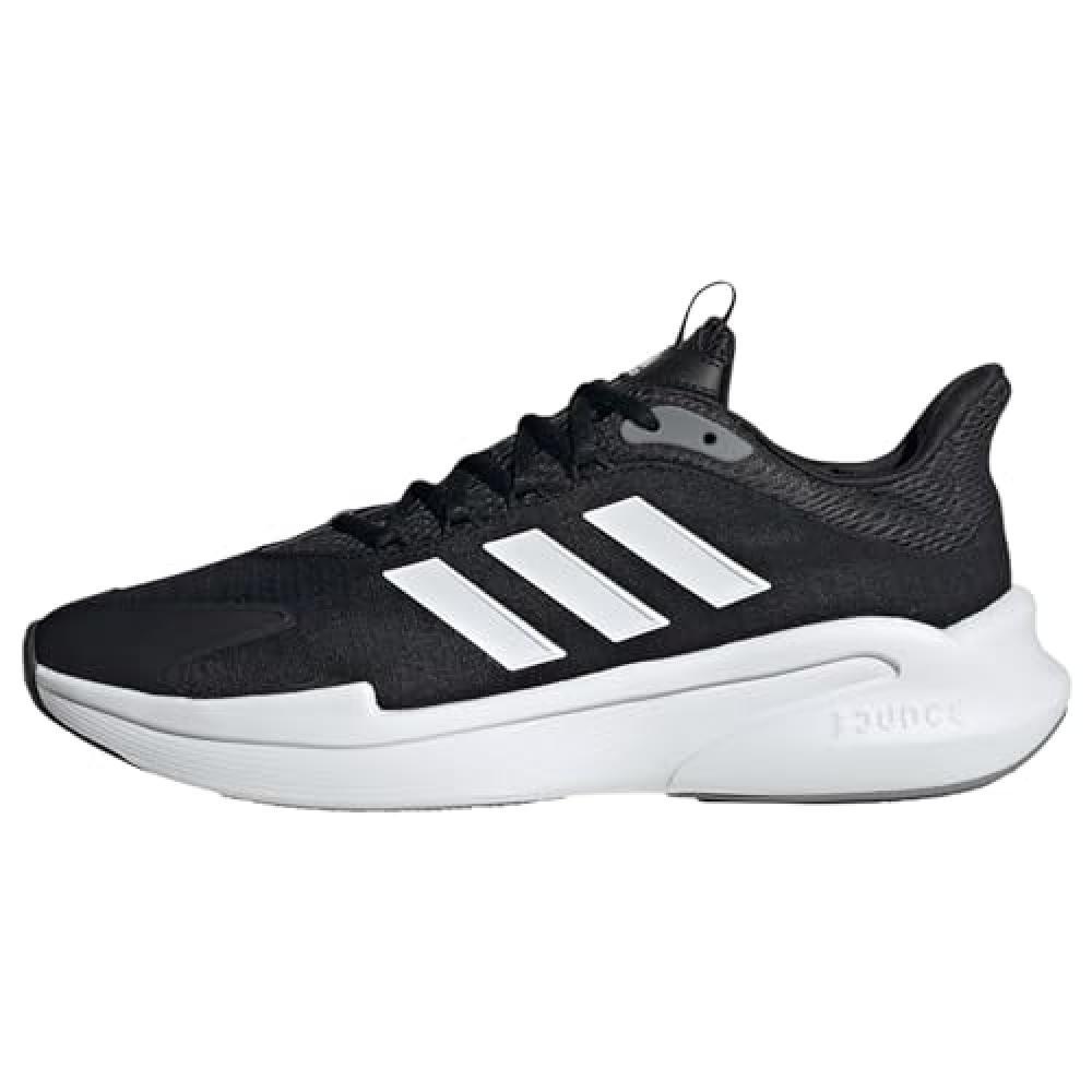 (TG. 46 EU) adidas AlphaEdge + Shoes, Sneakers Uomo, Core Black Ftwr White Grey,