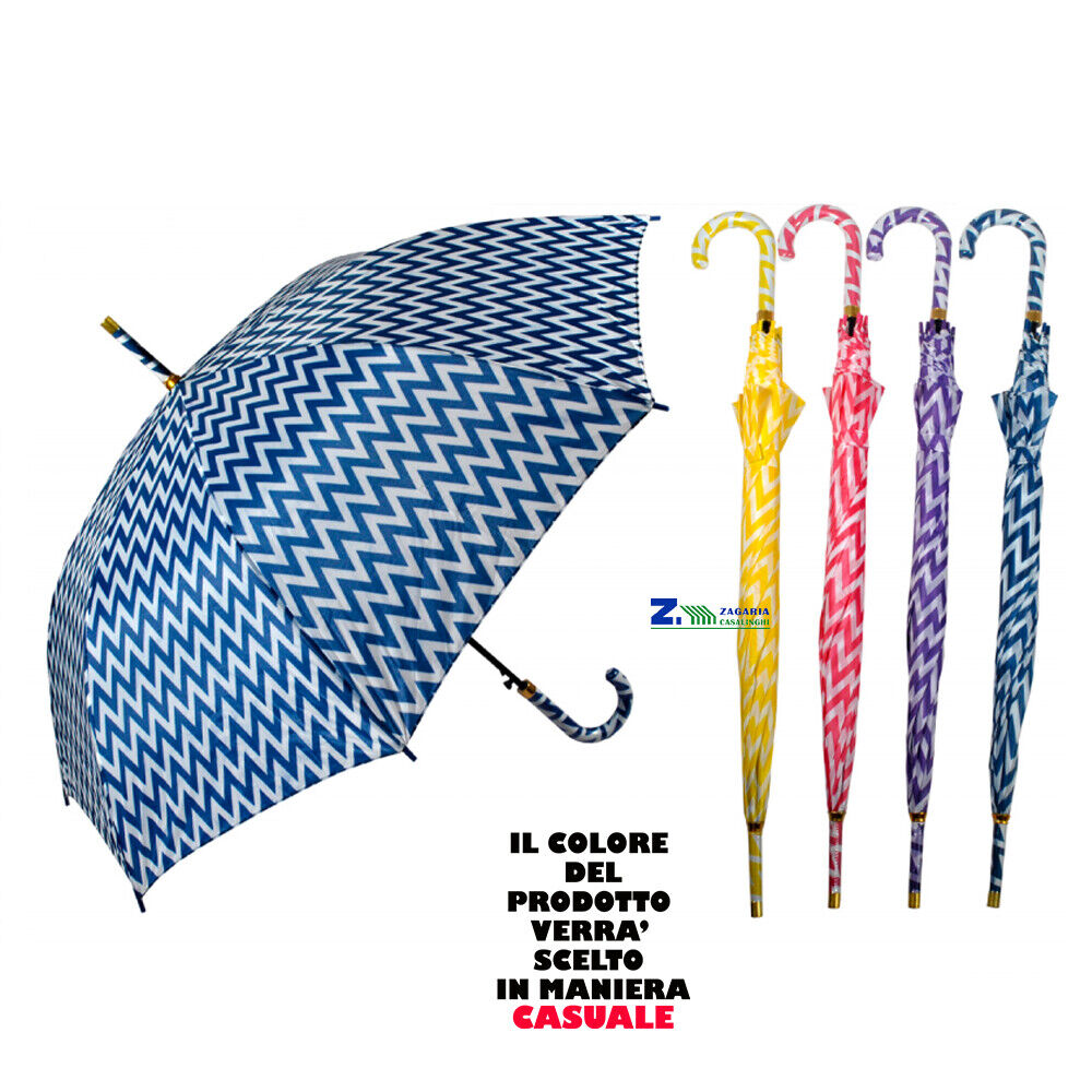 OMBRELLO PIOGGIA DONNA GOLF AUTOMATICO ANTIVENTO ART.02044