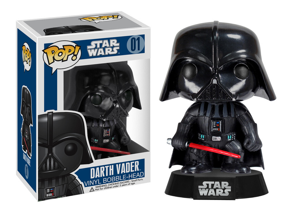 7048645 Merchandising Star Wars: Funko Pop! - Darth Vader (Bobble-Head) (Vinyl F