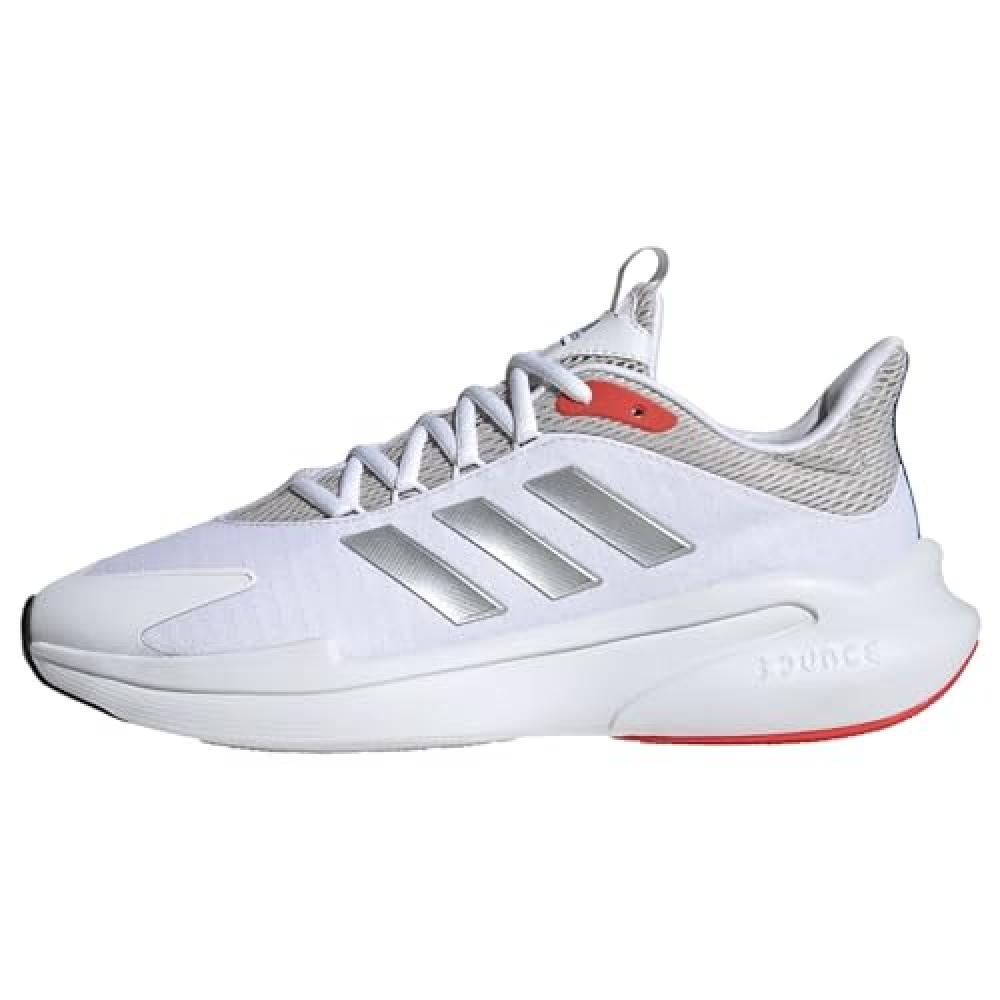 (TG. 40 2/3 EU) adidas AlphaEdge + Shoes, Sneakers Uomo, Ftwr White Silver Met B