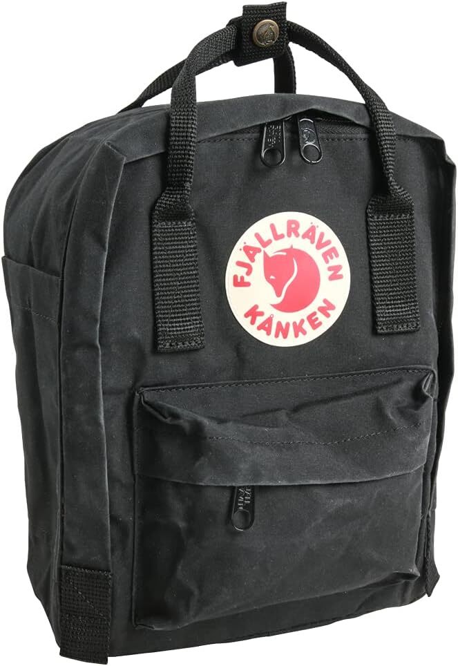 Fjällräven Kånken Mini Zaino Unisex Black (23561-550)