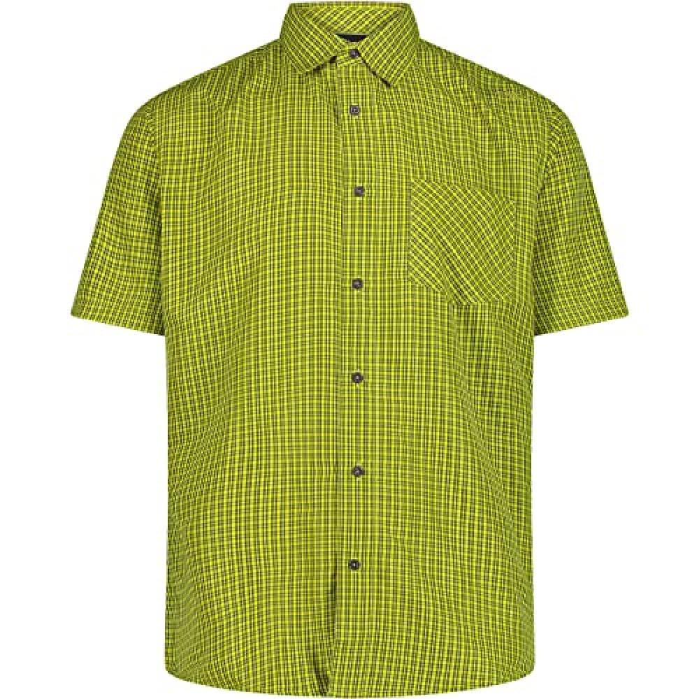 (TG. 46) CMP - Camicia da Uomo, Zolfo-Oil Green, 46 - NUOVO