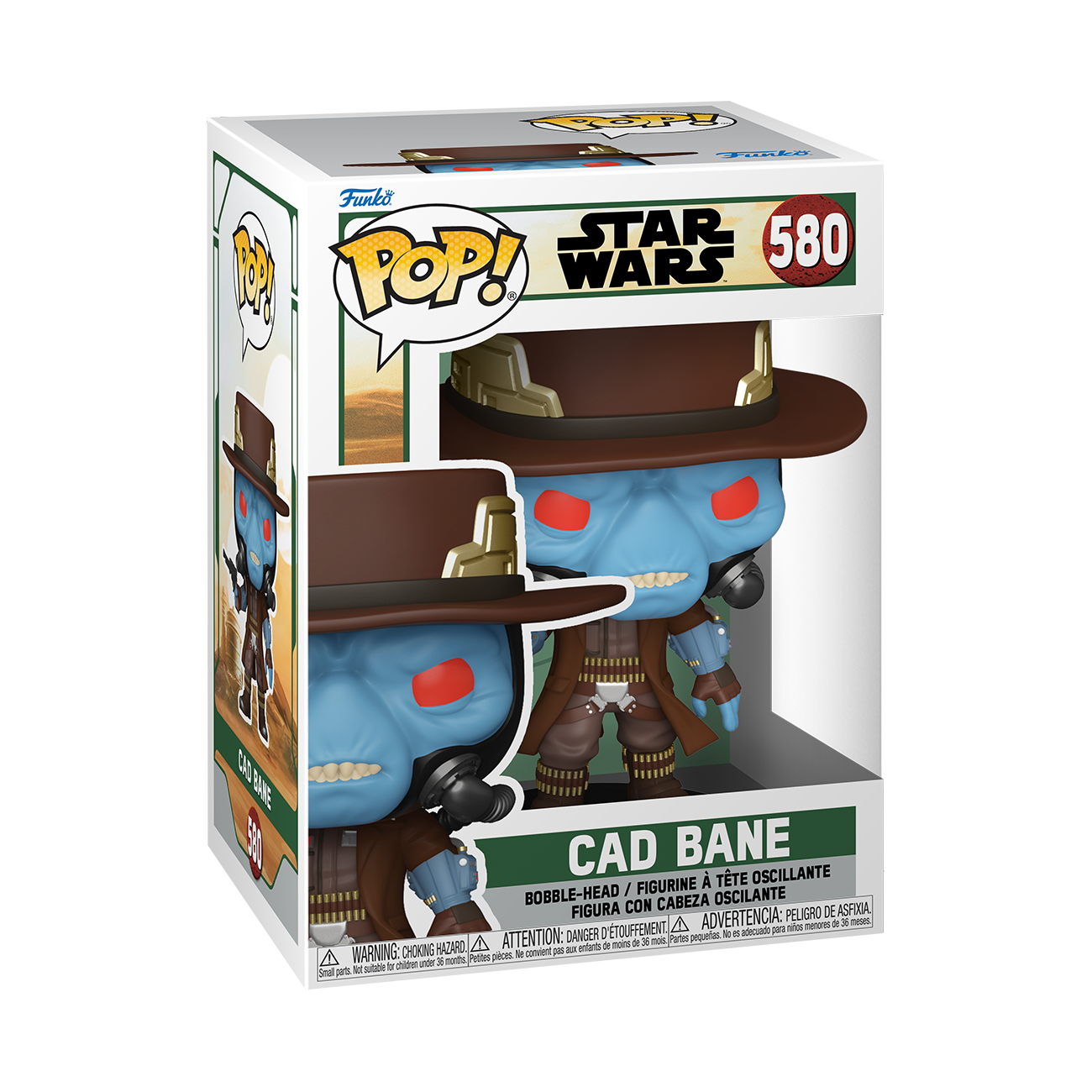 7024787 Merchandising Star Wars: Funko Pop! - Book Of Boba Fett - Cad Bane (Viny