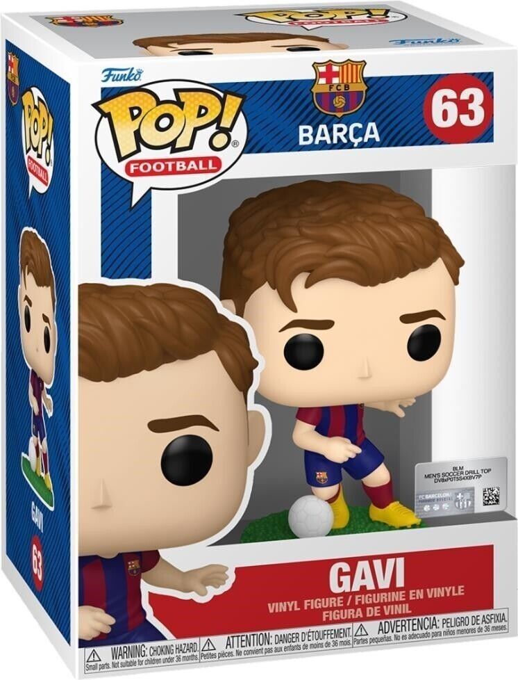 7024787 Merchandising Barcelona: Funko Pop! Football - Barca - Gavi (Vinyl Figur