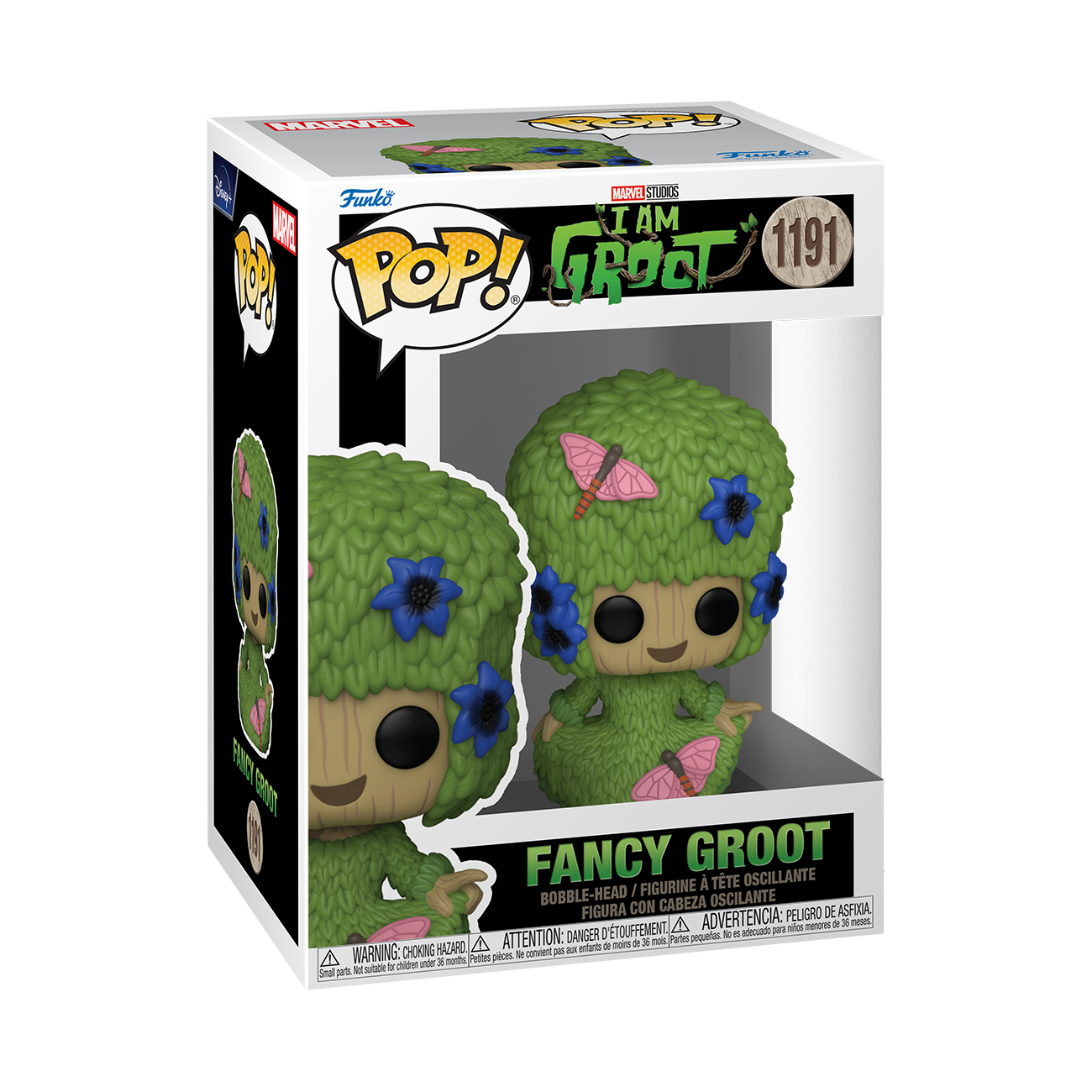 7024787 Merchandising Marvel: Funko Pop! - Guardians Of The Galaxy - Groot (Mari