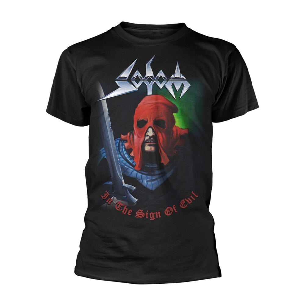 SODOM - IN THE SIGN OF EVIL BLACK T-Shirt Medium