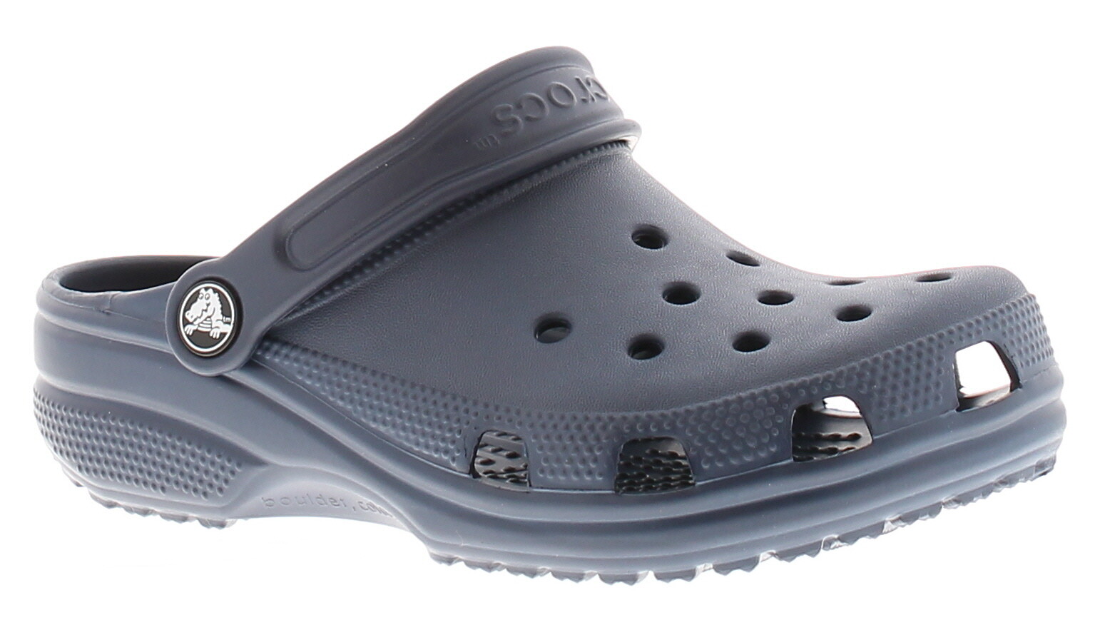 Crocs Anziani Bambini Sandali da Spiaggia Classico Clog Slip On Navy Taglia UK 2