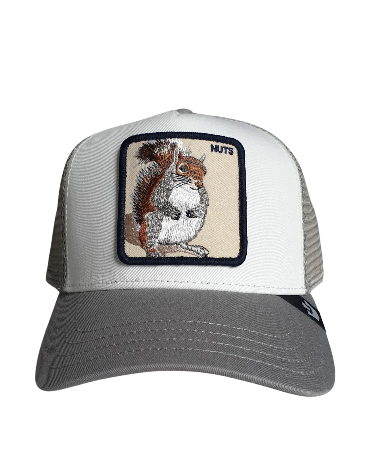 Cappello Goorin Bros. Nuts Squirrel Con Visiera Unisex Sintetico Grigio Chiaro