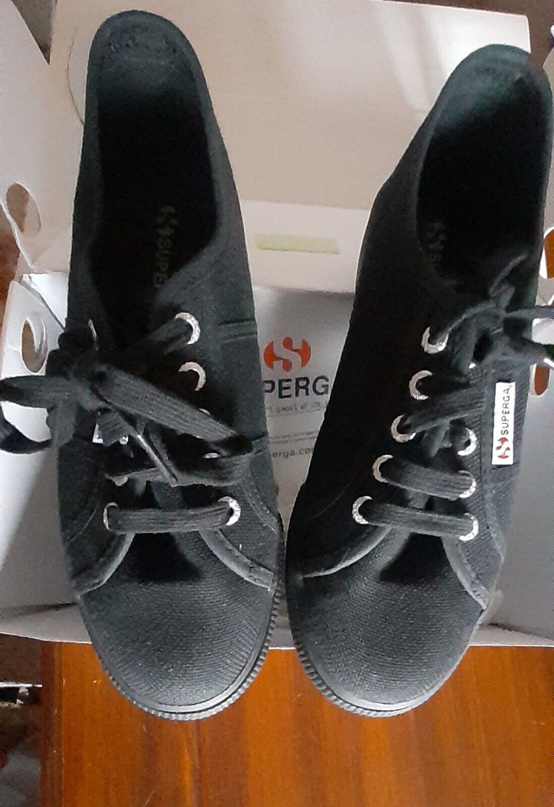 Superga Up And Down 2790 Scarpe Sportive per Donna, EU 38 - Nere