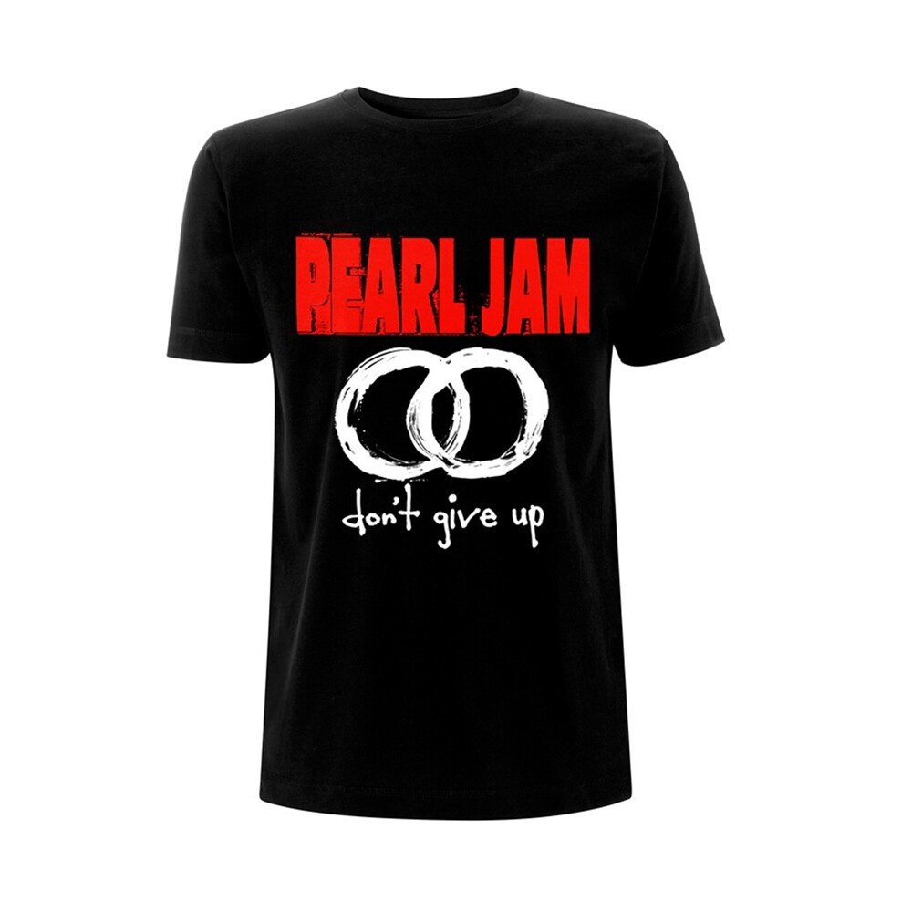 PEARL JAM - DONT GIVE UP BLACK T-Shirt Large